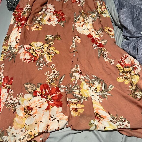 Windsor Floral Chiffon Skirt size xl - Picture 3 of 10